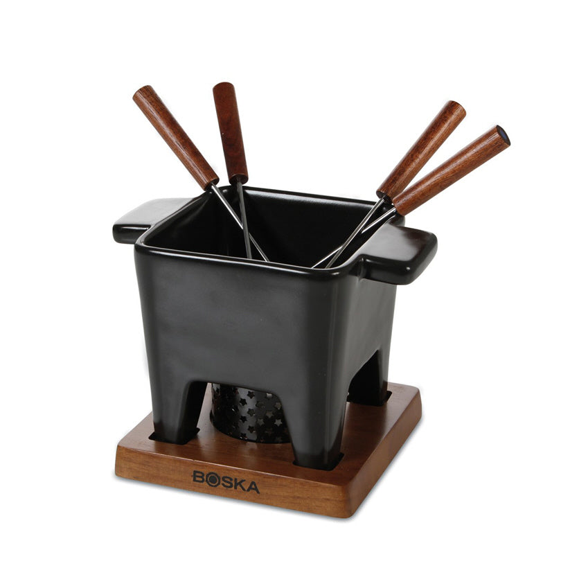 Set per fonduta al formaggio Tapas L, 6 pezzi cm 17,5x13,5x1/cl 40