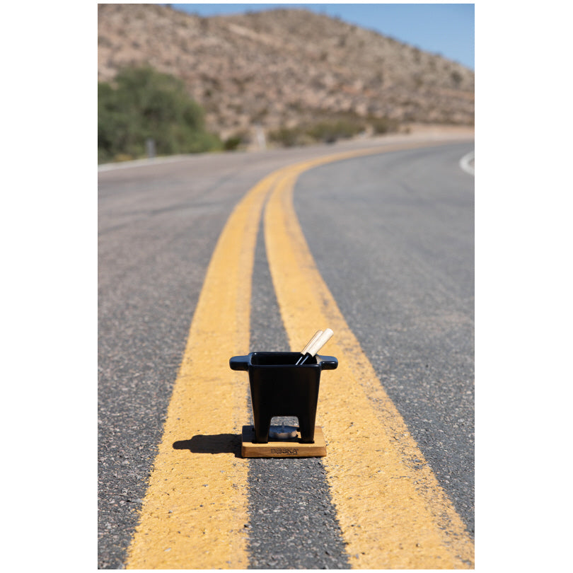 Set per fonduta al cioccolato/formaggio Tapas, 4 pezzi cm 14,5x11x12/cl 20