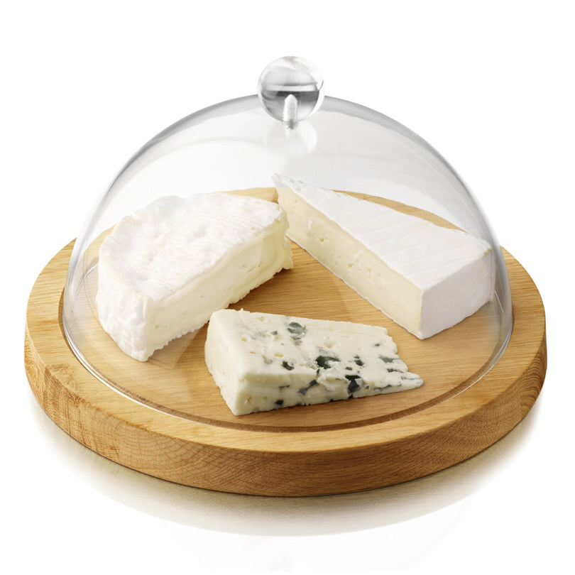 Campana per formaggio tonda "Friends", 2 pezzi cm Ø24x15