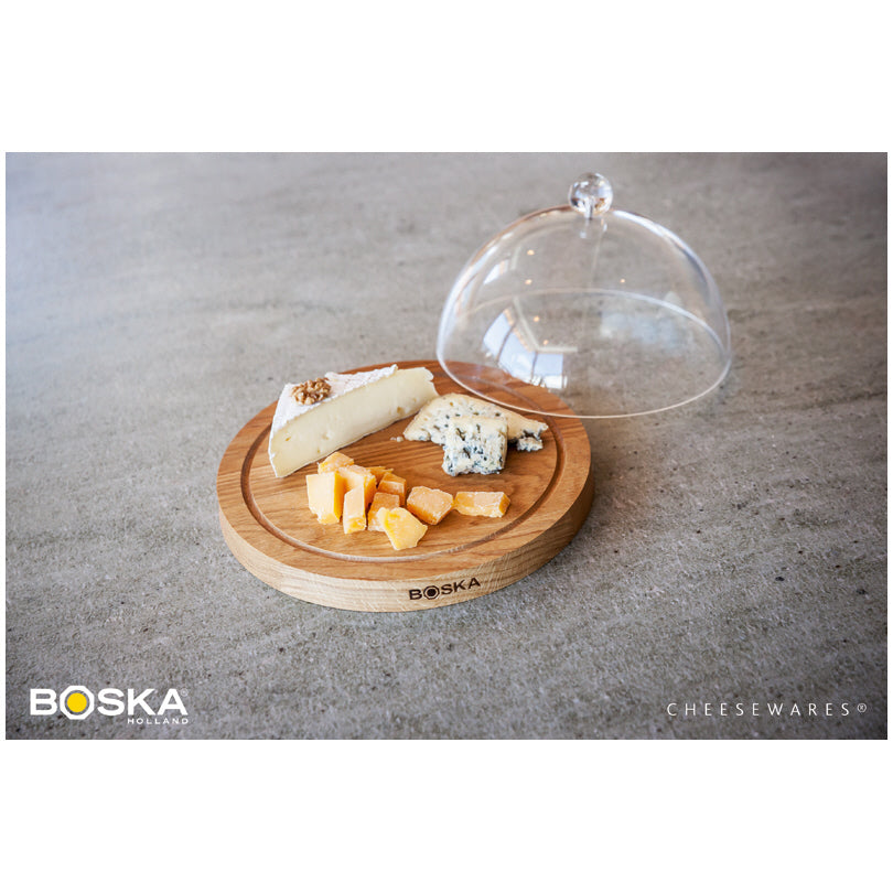 Campana per formaggio tonda "Friends", 2 pezzi cm Ø24x15