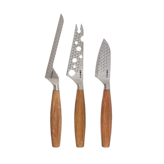 Set 3 coltelli formaggio "Oslo+" cm 20,5-25,5