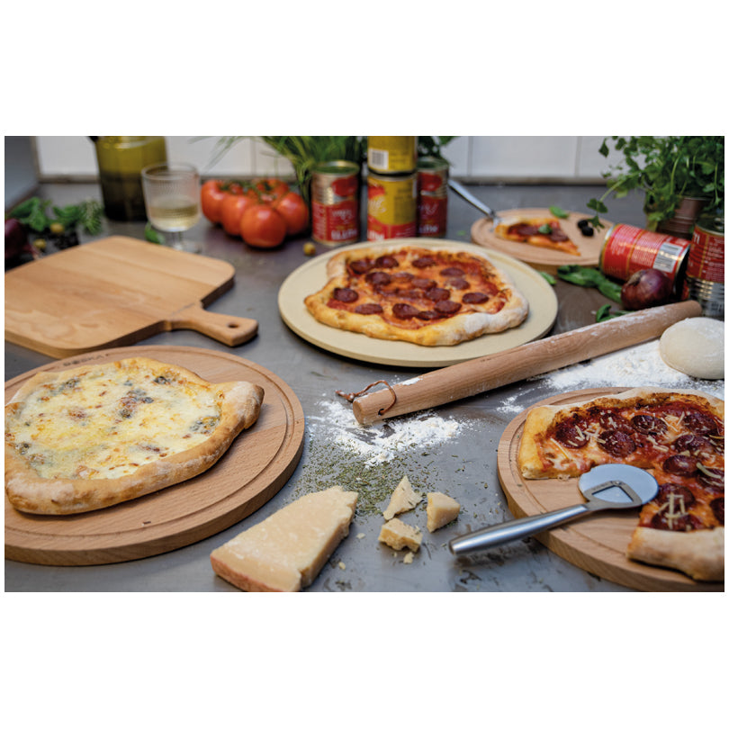 Pietra per pizza tonda "Deluxe L" cm Ø35