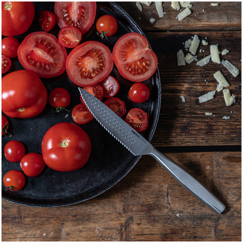 Coltello universale con lama dentata "Monaco+" cm 11/23,5