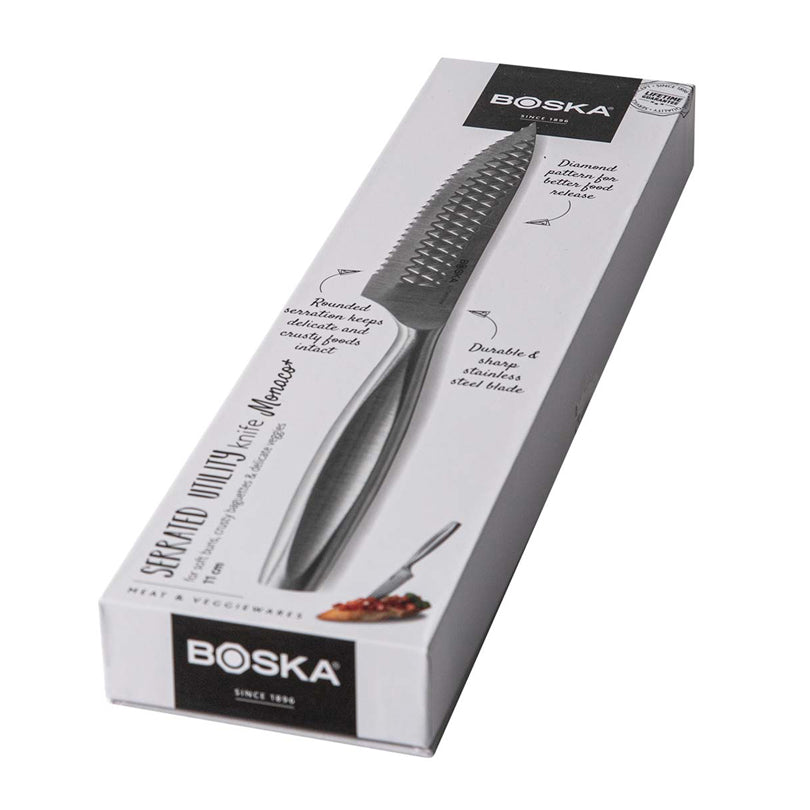 Coltello universale con lama dentata "Monaco+" cm 11/23,5