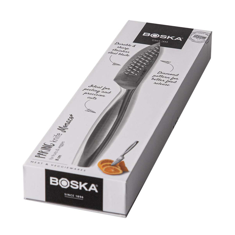 Spelucchino dritto con lama liscia "Monaco+" cm 8/20