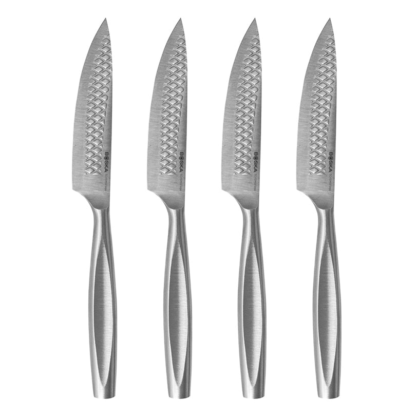 Coltello bistecca "Monaco+", confezione 4 pezzi cm 11/23,5