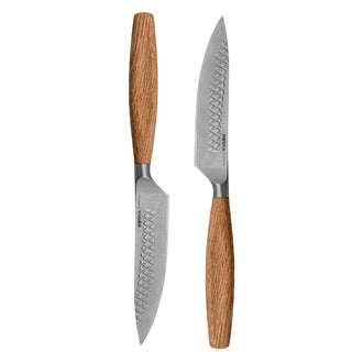 Coltello bistecca "Oslo+", confezione 2 pezzi cm 13/24