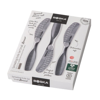 Coltello spalmaburro "Monaco+", confezione 3 pezzi cm 15