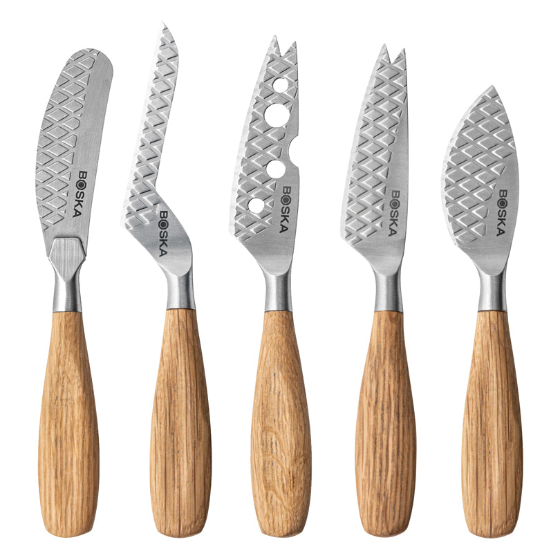 Set 5 coltelli formaggio mini "Oslo+" cm