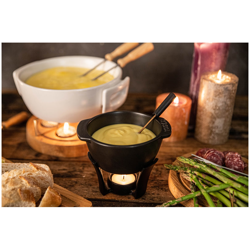 Servizio fonduta formaggio "Party Mini", 5 pezzi ml 300/cm Ø14x11