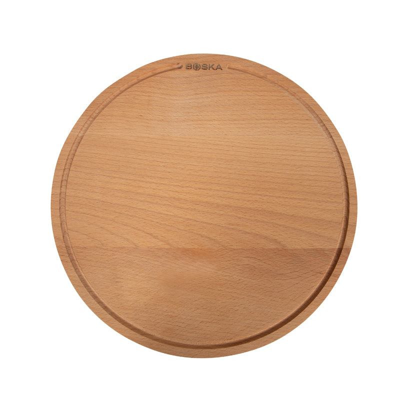 Tagliere per servire pizza tondo L "Amigo" cm Ø34x2
