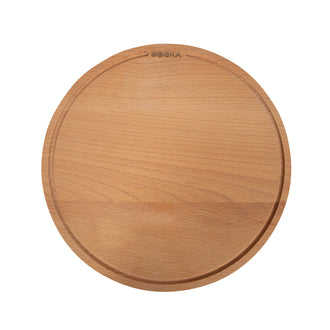 Tagliere per servire pizza tondo L "Amigo" cm Ø34x2