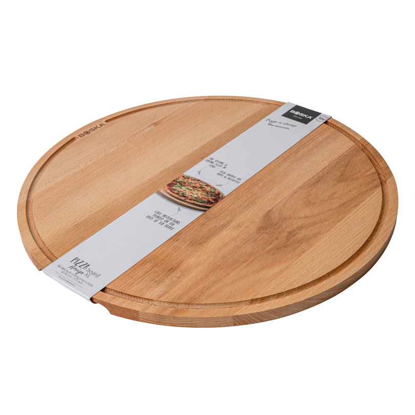 Tagliere per servire pizza tondo XL "Amigo" cm Ø44x1,5