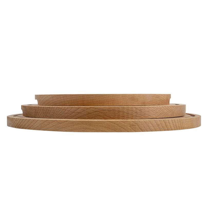 Tagliere per servire pizza tondo XL "Amigo" cm Ø44x1,5