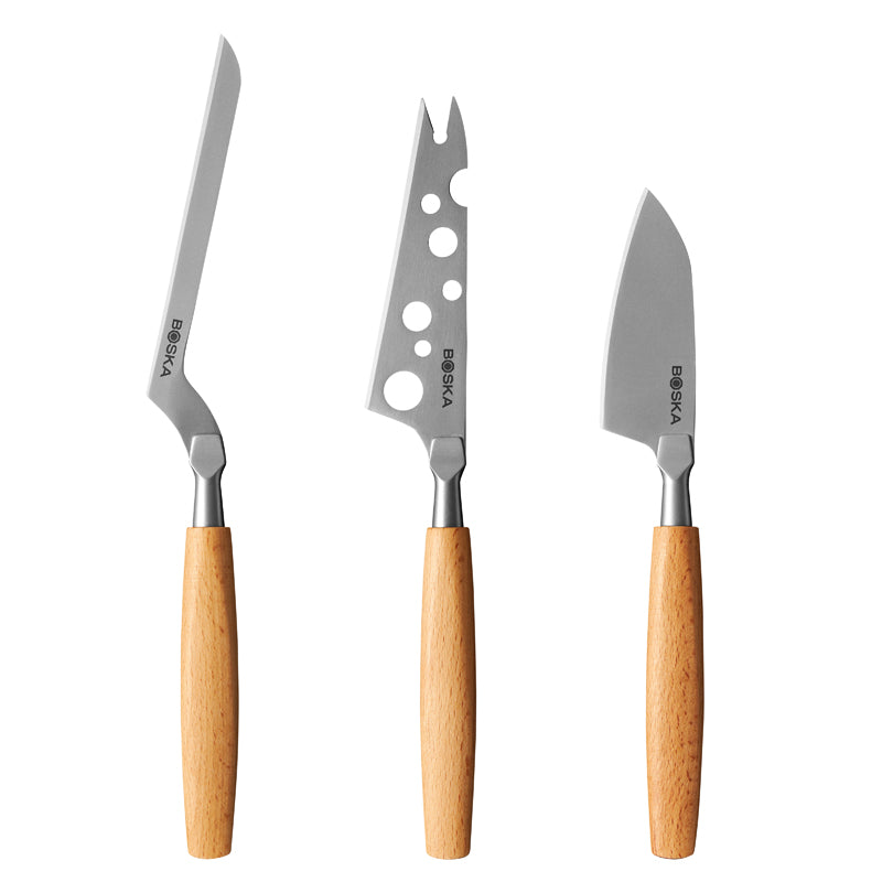 Set 3 coltelli formaggio "Amigo", cm 20,-25,5