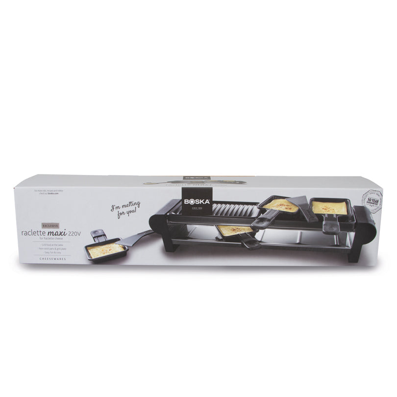 Raclette "Maxi" per 4 persone cm 50x15x11,5
