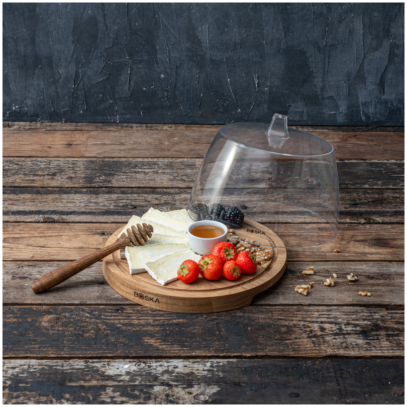 Campana per formaggio tonda "Friends", 2 pezzi cm Ø23,8x15