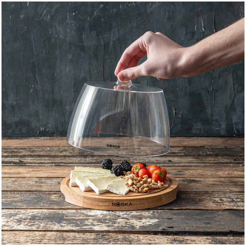 Campana per formaggio tonda "Friends", 2 pezzi cm Ø23,8x15