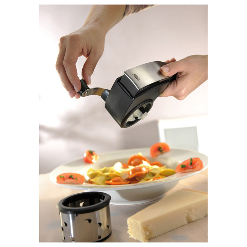 Grattugia con 2 rulli "Pecorino" Laser cut cm 10,5x20