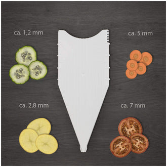 Affettaverdura "V5 Power Line", Kit 5 pezzi cm 38x15