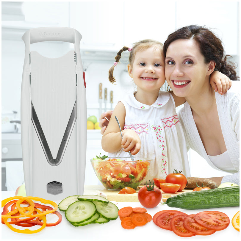 Affettaverdura "V5 Power Line", Kit 5 pezzi cm 38x15