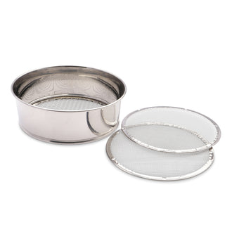 Setaccio con 3 inserti intercambiabili cm Ø20x7