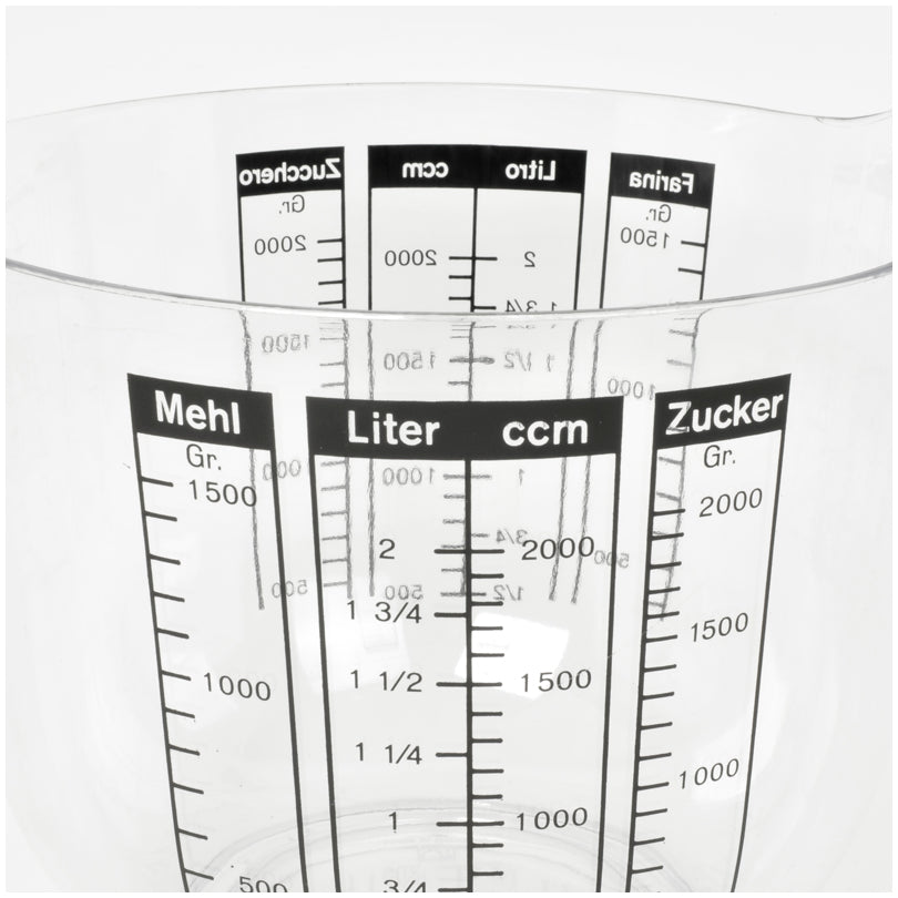 Misura graduata bilingue, tedesco/italiano L2,5 L2,5