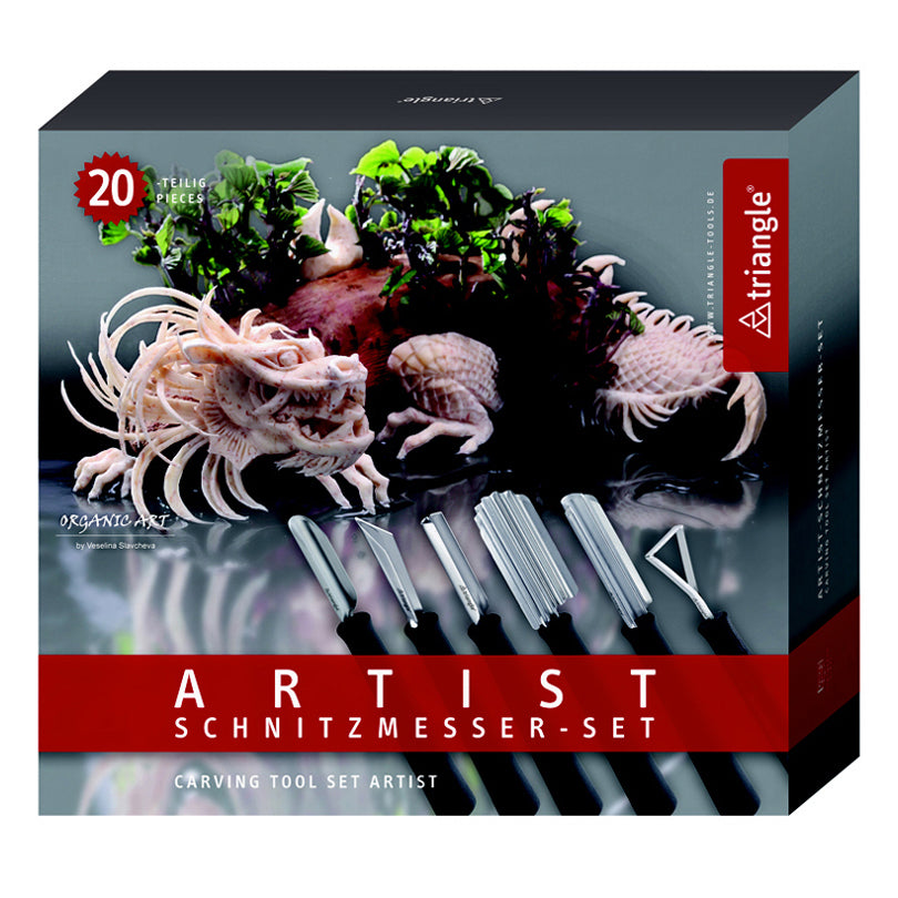 Set 29 coltelli intaglio "Artisti & Basic" Cm 71x19x1