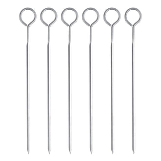 Spiedino BBQ, confezione 6 pezzi cm 30