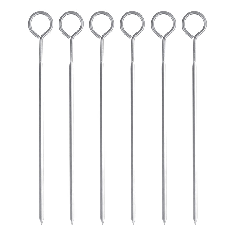 Spiedino BBQ, confezione 6 pezzi cm 30