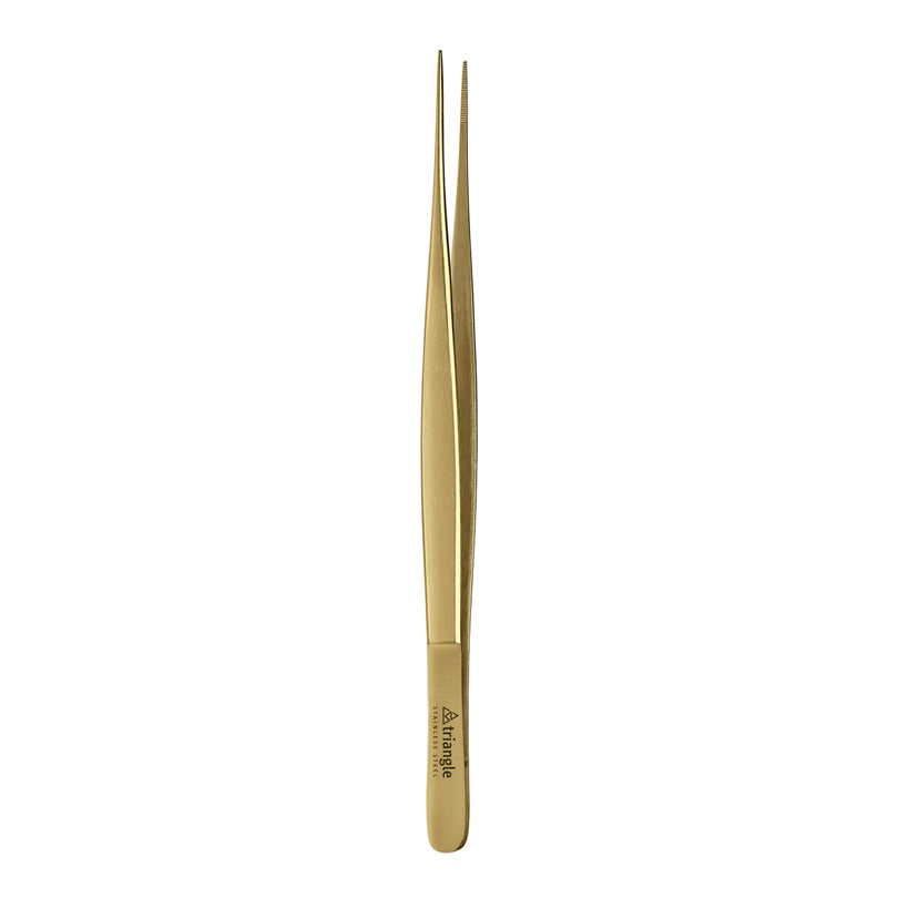 Pinza cucina di precisione, dritta e a punta cm 15