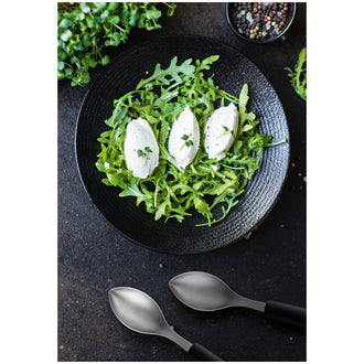 Cucchiaio forma quenelle con manico lungo, grande cm 4x24,5