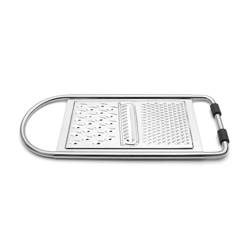 Grattugia universale "Premium" con 3 superfici di taglio (grosso, fine e fettine) cm 28,5x11,9x0,8