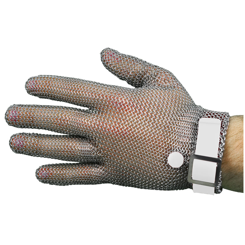 GUANTO IN MAGLIA ACCIAIO INOX "S"