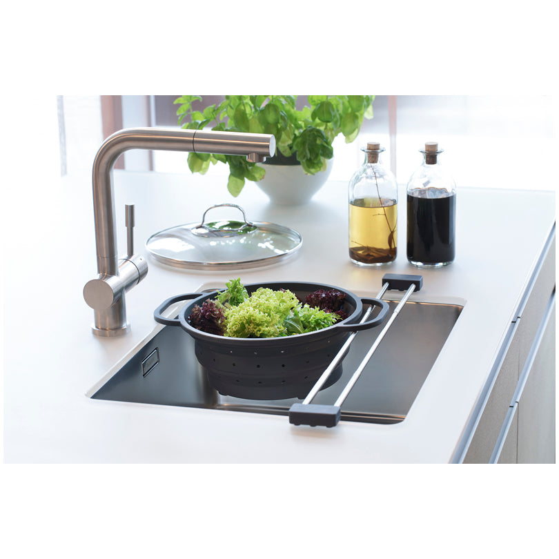 Portapanno/-spugna & Supporto scolapasta multifunzionale "4in1 drip.line", in display assortito da 24 pezzi cm 32,5-56,5