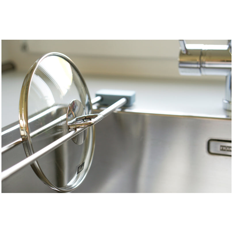 Portapanno/-spugna & Supporto scolapasta multifunzionale "4in1 drip.line", in display assortito da 24 pezzi cm 32,5-56,5