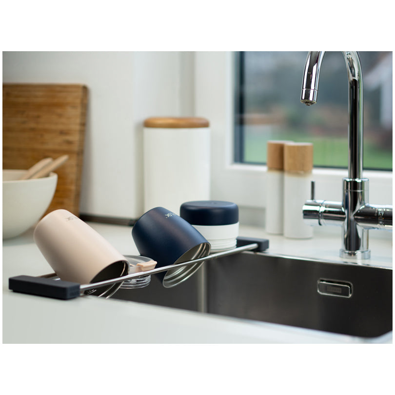 Supporto scolabottigile allungabile "Drip.it+", in display da 12 pezzi cm 10,5x37,5-56,5