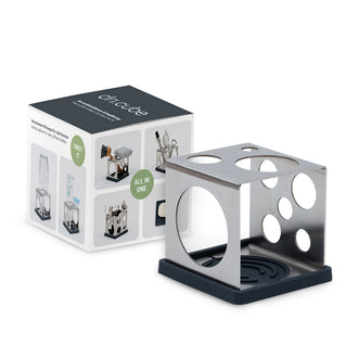 Supporto scolabottiglie "dri.cube" cm 11x10x11