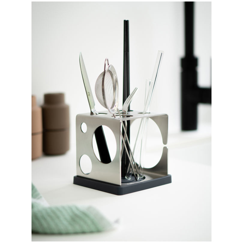 Supporto scolabottiglie "dri.cube" cm 11x10x11