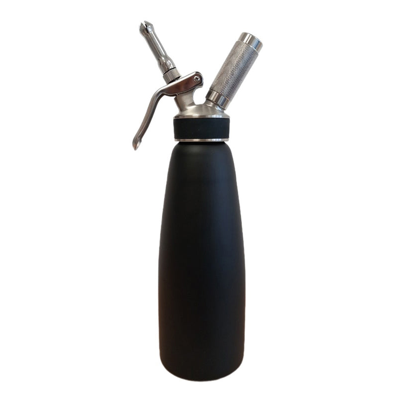 Sifone montapanna nero opaco "Professional" l 1