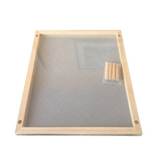 Seccapasta in legno di faggio con rete alimentare CM 50X40X8