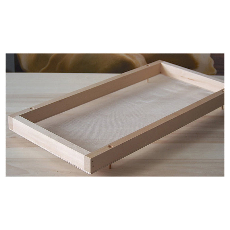 Seccapasta in legno di faggio con rete alimentare CM 50X40X8