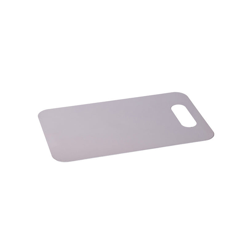 Tagliere rettangolare in acciaio inox (18/10) con finitura satinata cm 36x25x0,1
