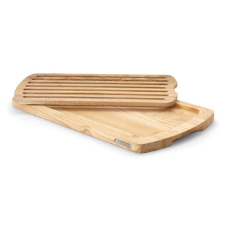 Tagliere pane con raccoglibricole cm 45x26x2