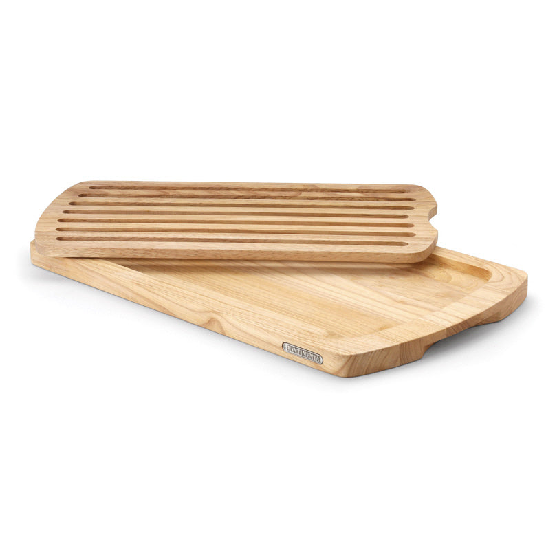 Tagliere pane con raccoglibricole cm 45x26x2