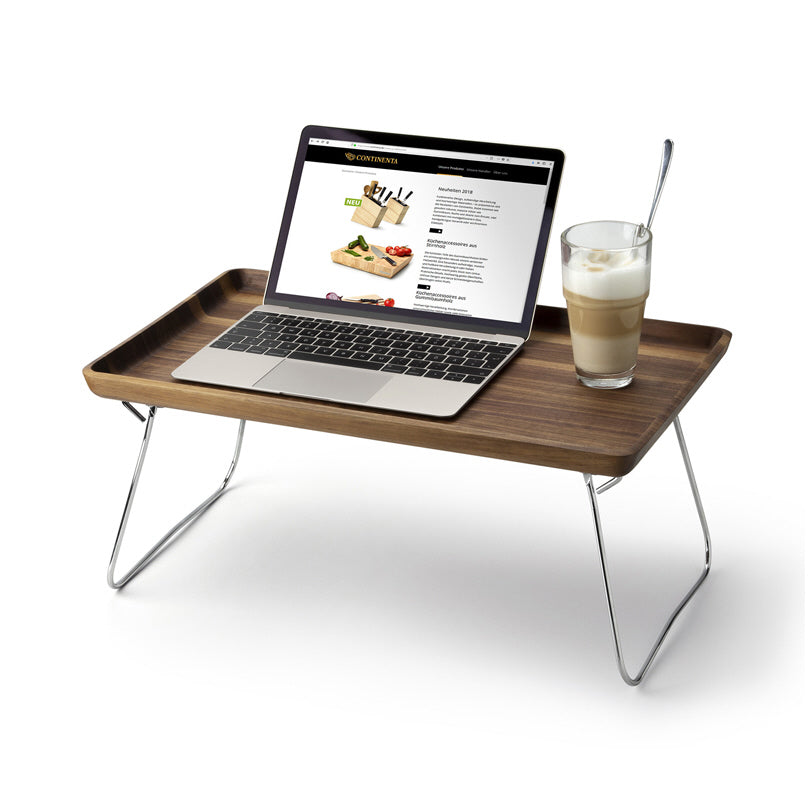 Vassoio colazione letto pieghevole cm 53x32x7