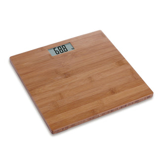 Bilancia pesapersone digitale "Bambù" 100g/180kg cm 30x30x3,2