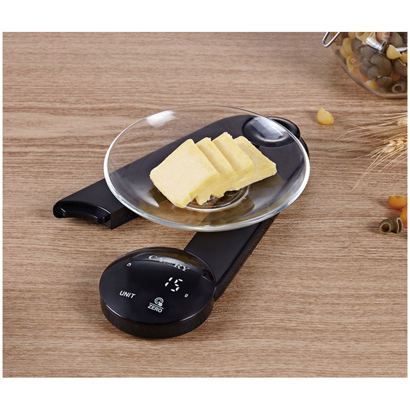 Bilancia pieghevole da cucina, digitale 1g/5kg cm 23x7x2,4