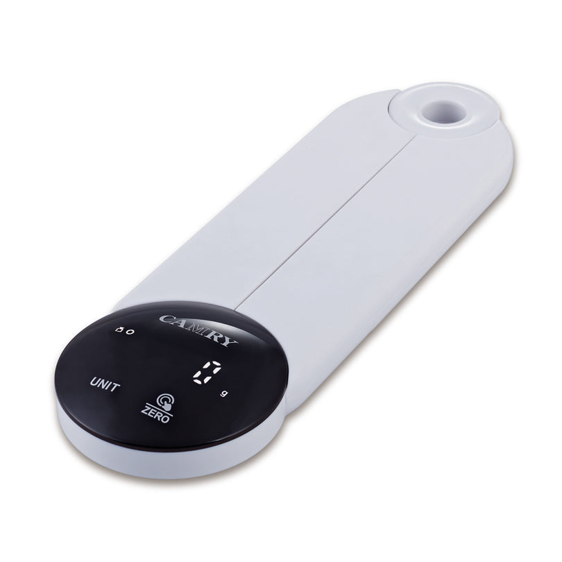 Bilancia pieghevole da cucina, digitale 1g/5kg cm 23x7x2,4