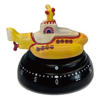 Timer/Contaminuti meccanico "Beatles - Yellow Submarine" cm Ø8x8